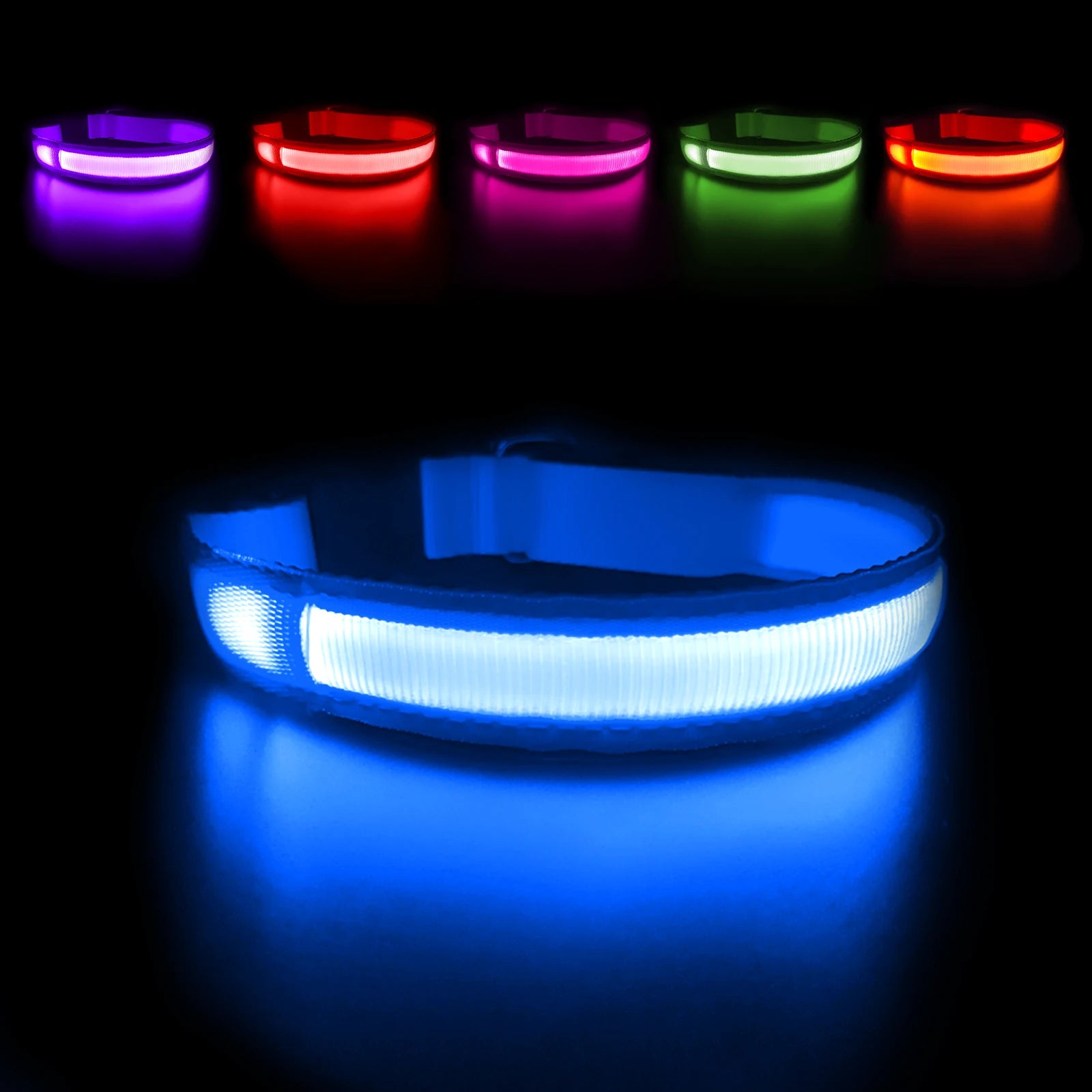 Rechargeable LED Collar for Dogs